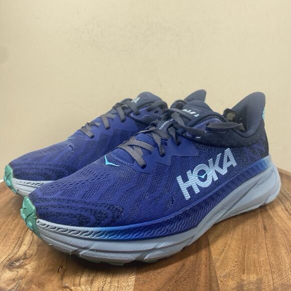 Hoka One One Challenger ATR 7 Bellwether Blue Womens Size 9.5B Running Shoes - Picture 2 of 13